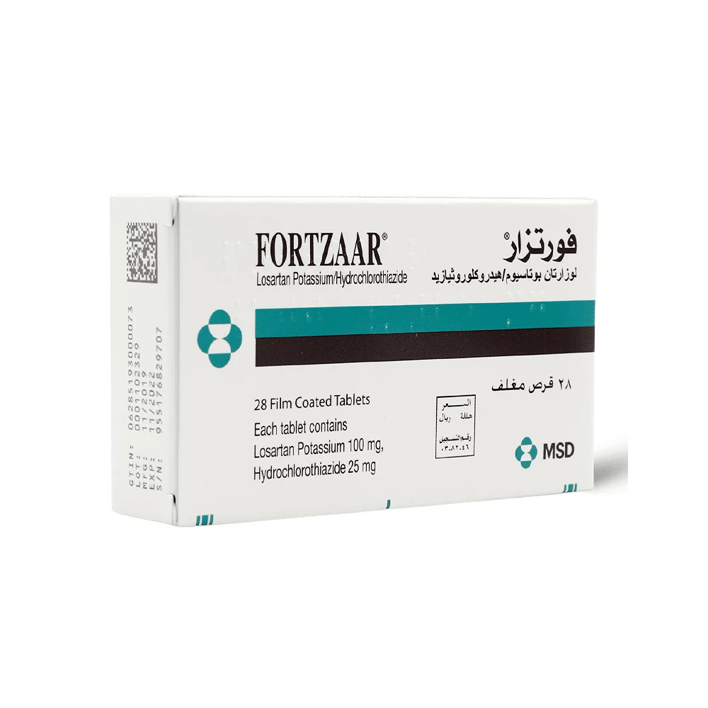 Fortzaar 100mg 28tab