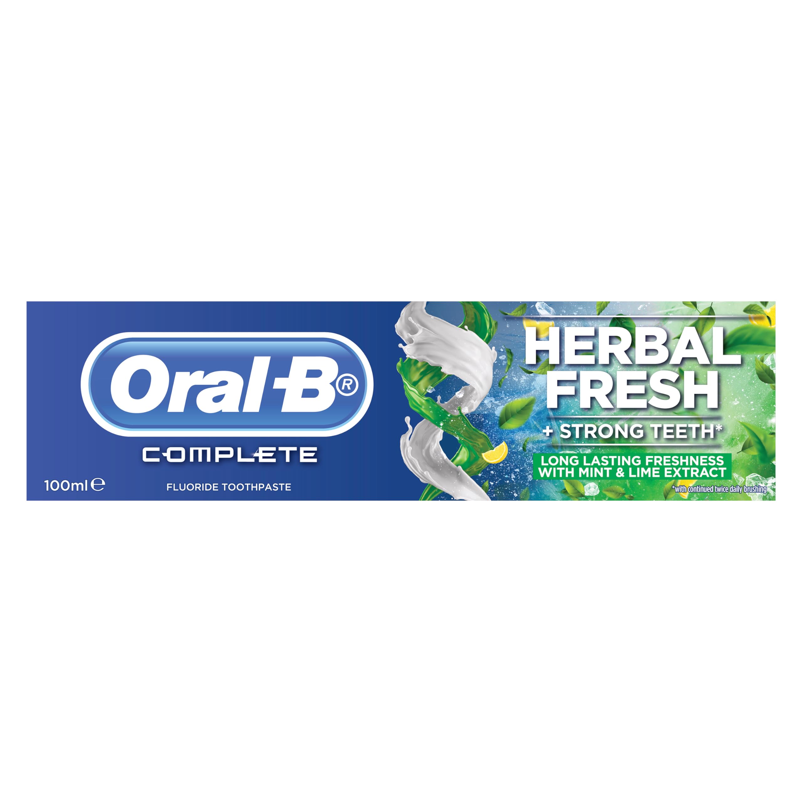 Oral B complete tp herbal fresh mw&w 100ml 78006