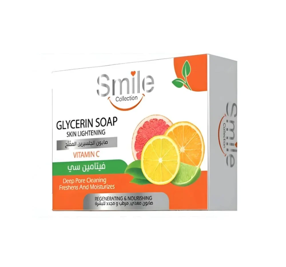 Smile glycerin soap vit C 100gm