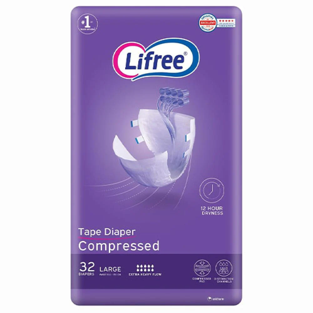Baby joy lifree compressed tape mega pack L 2*32