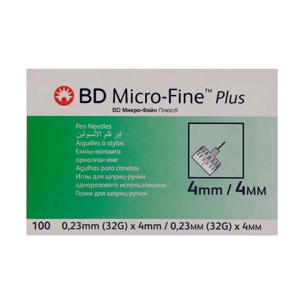 BD micro fine pen needles 32g 4mm