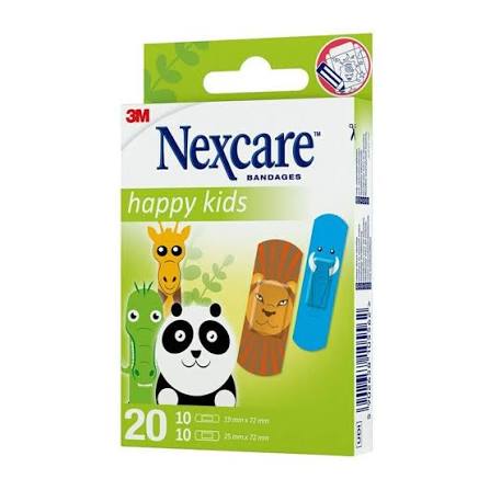 Nexcare animals 20assorted 508033