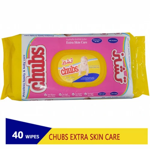 Chubs baby wipes altra extra skin care 40pcs