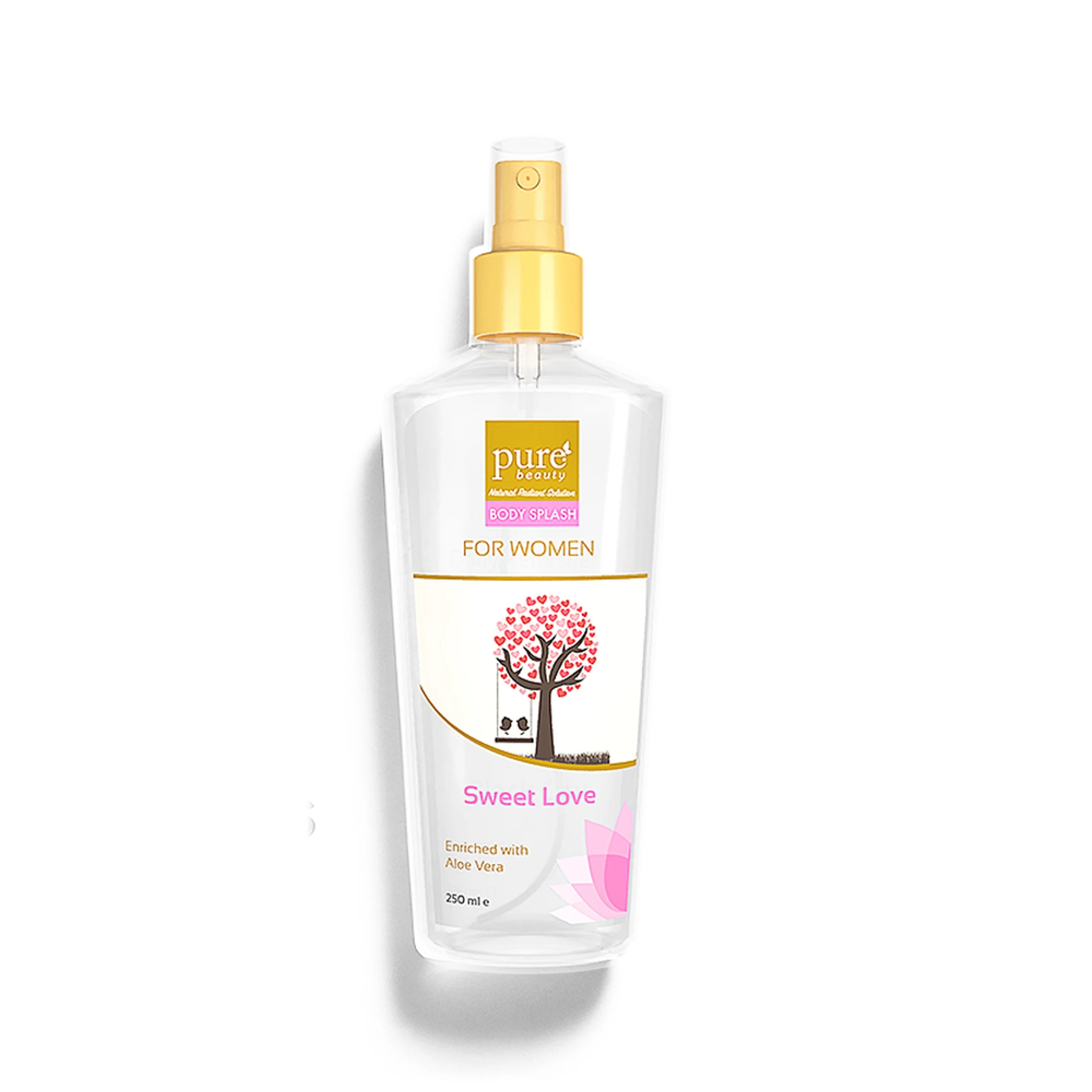 Pure beauty body splash sweet love 250ml