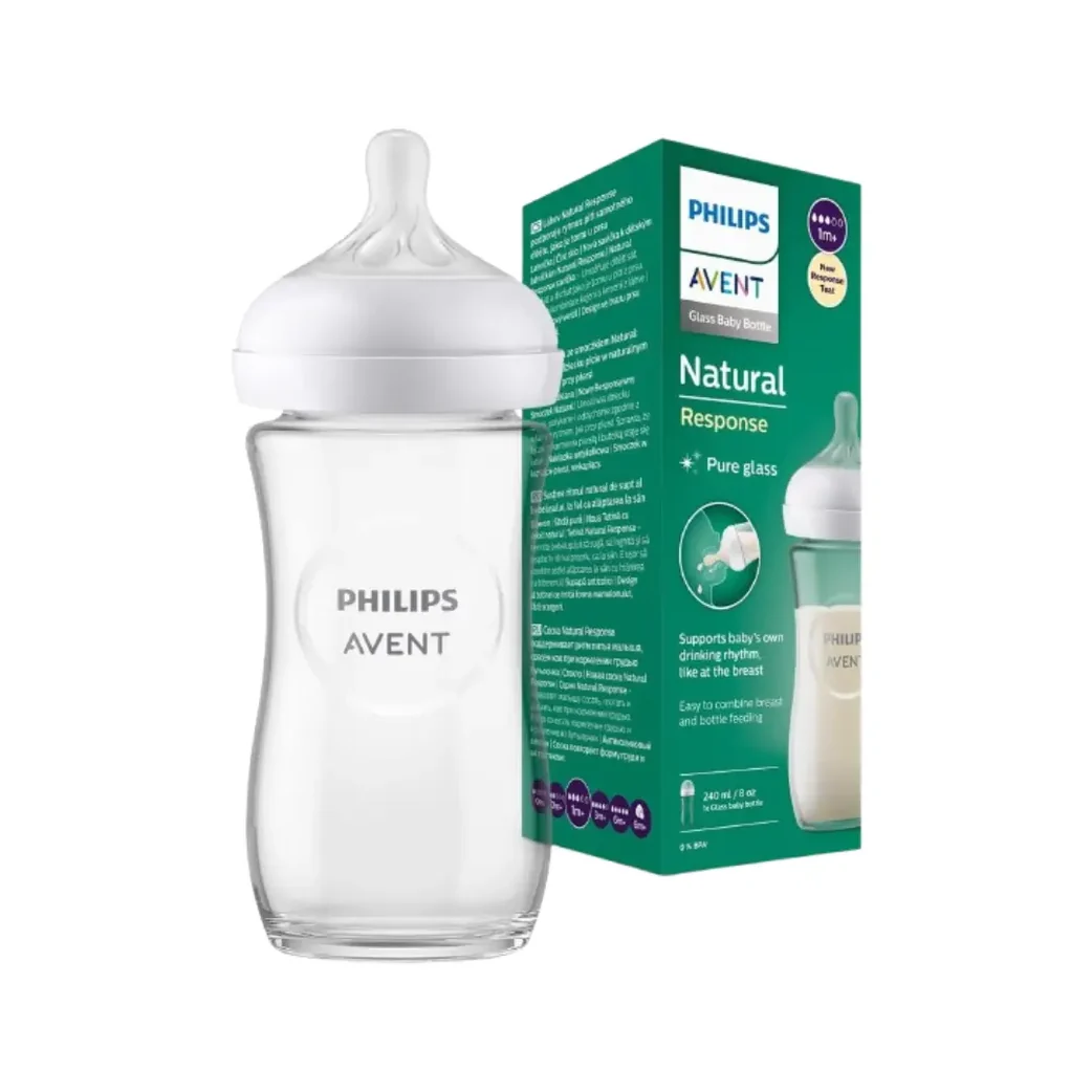 Philips Avent natural 3.0 bottle glass 240ml 933/01