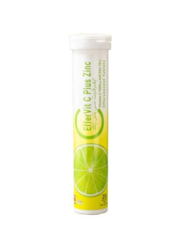 Effer Vit C 1000 plus Zinc 20tab