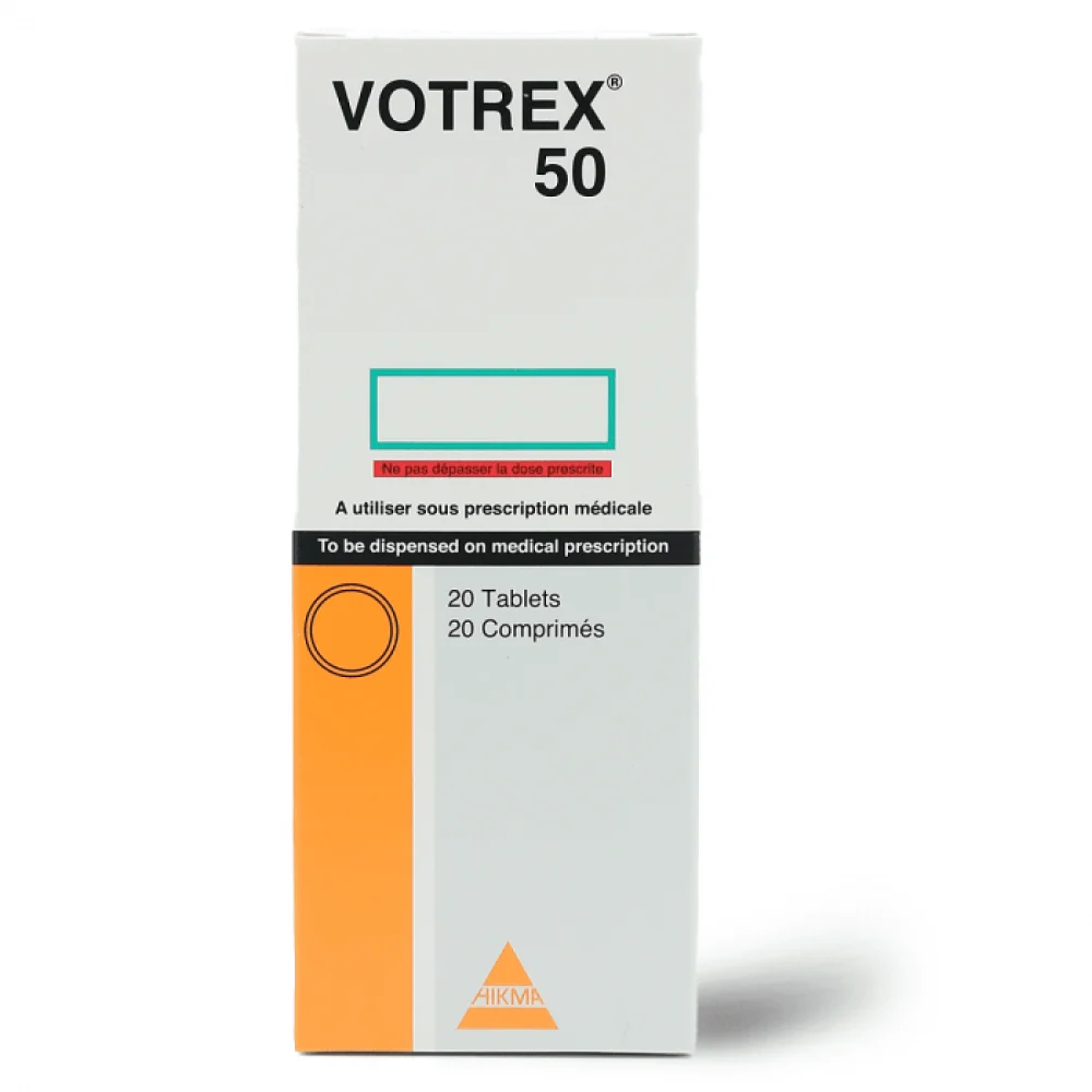 Votrex 50mg 20 tab