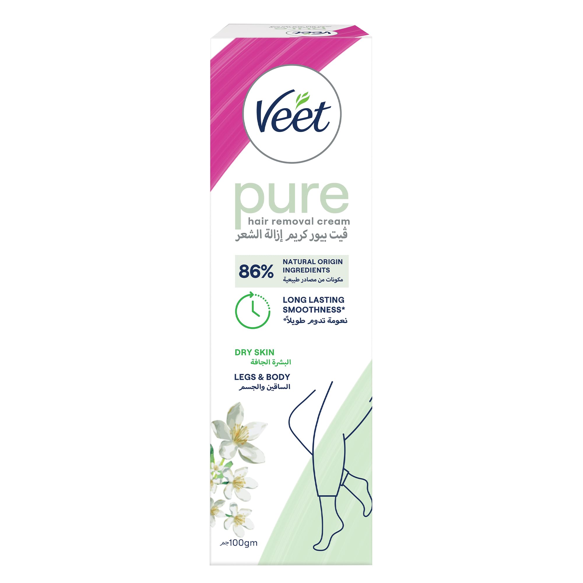 Veet cream dry skin silk & fresh 100ml