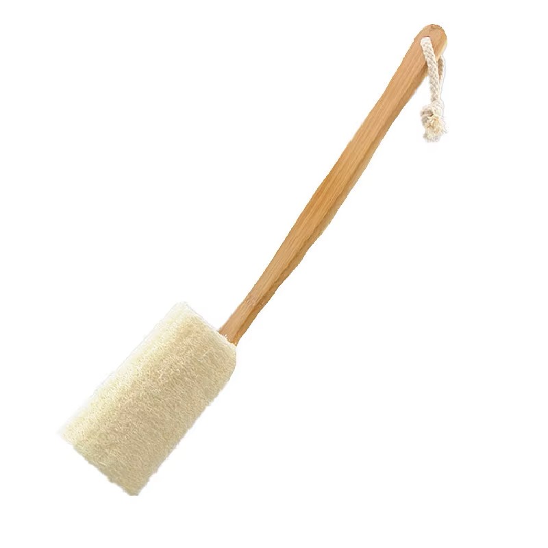Loofa with handle