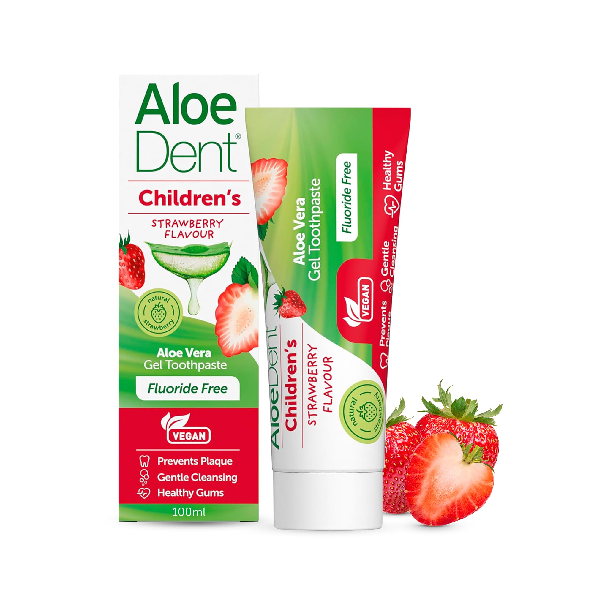 Aloe dent tp child strowbery 50ml 501847