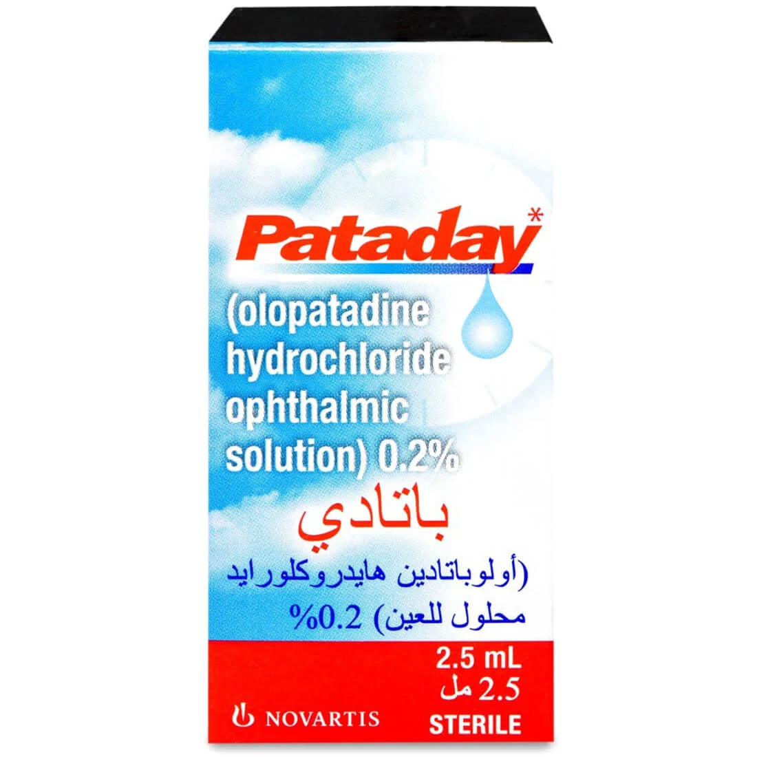 Pataday 0.2% drops solution 2.5ml