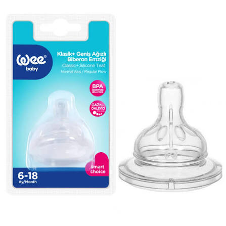 Wee Baby silicone teat spare no 2 853