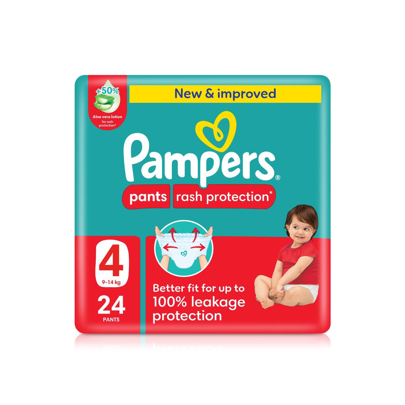 Pampers pants no.4 reg 4*24