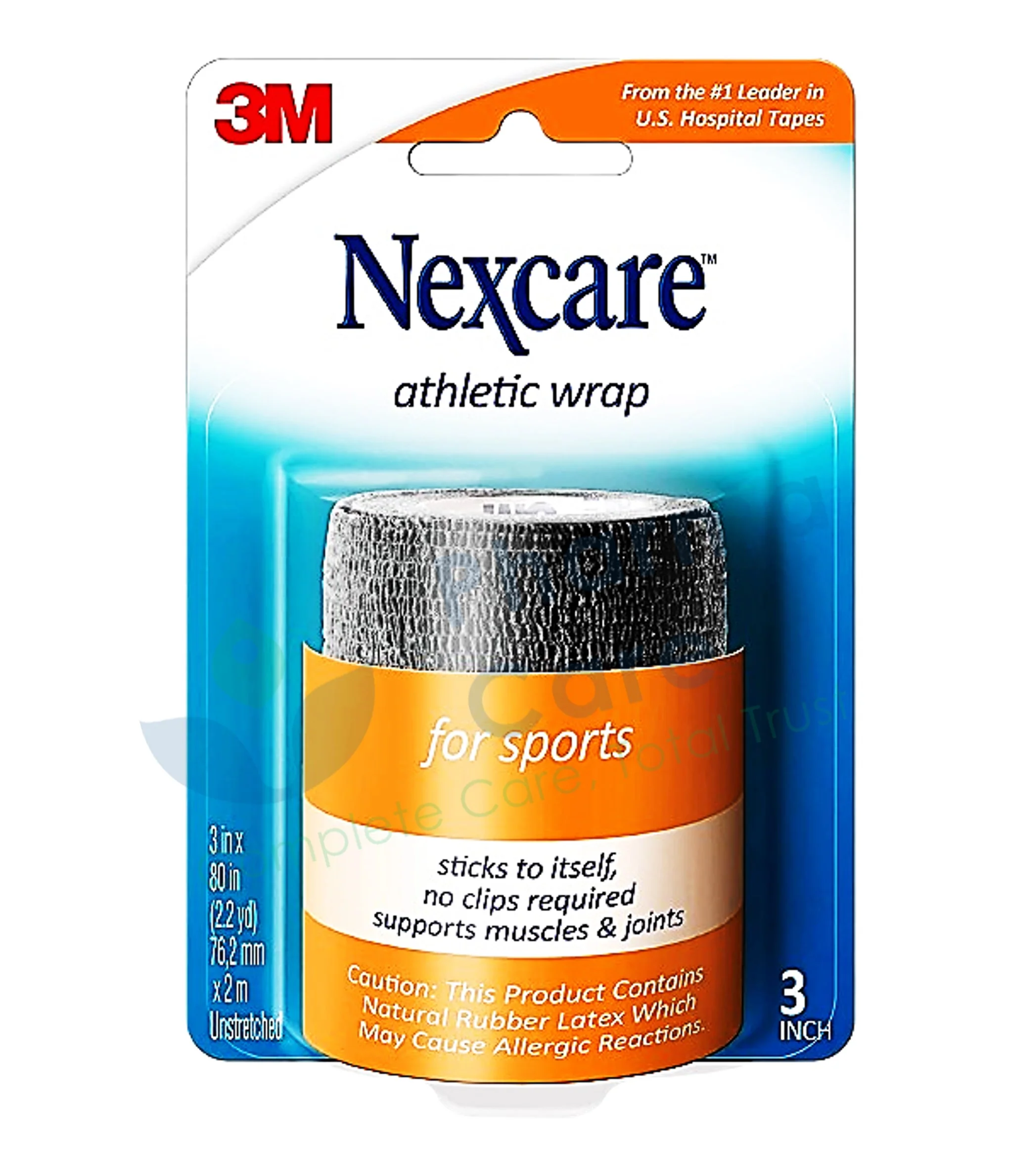 Nexcare athletic wrap black 501316