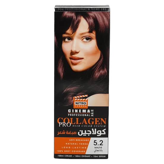 Collagen pro hair color system 5.20 mauve aubergine