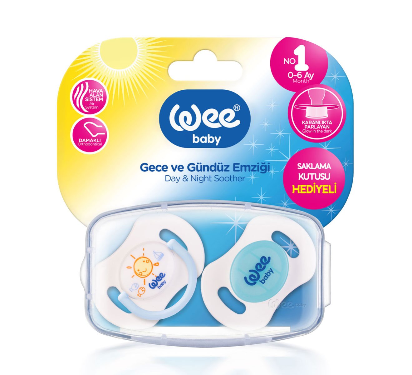 Wee Baby day & night soother case no1 152