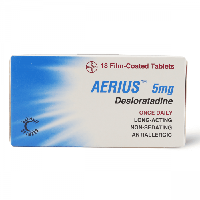 Aerius 5mg 18tab *N