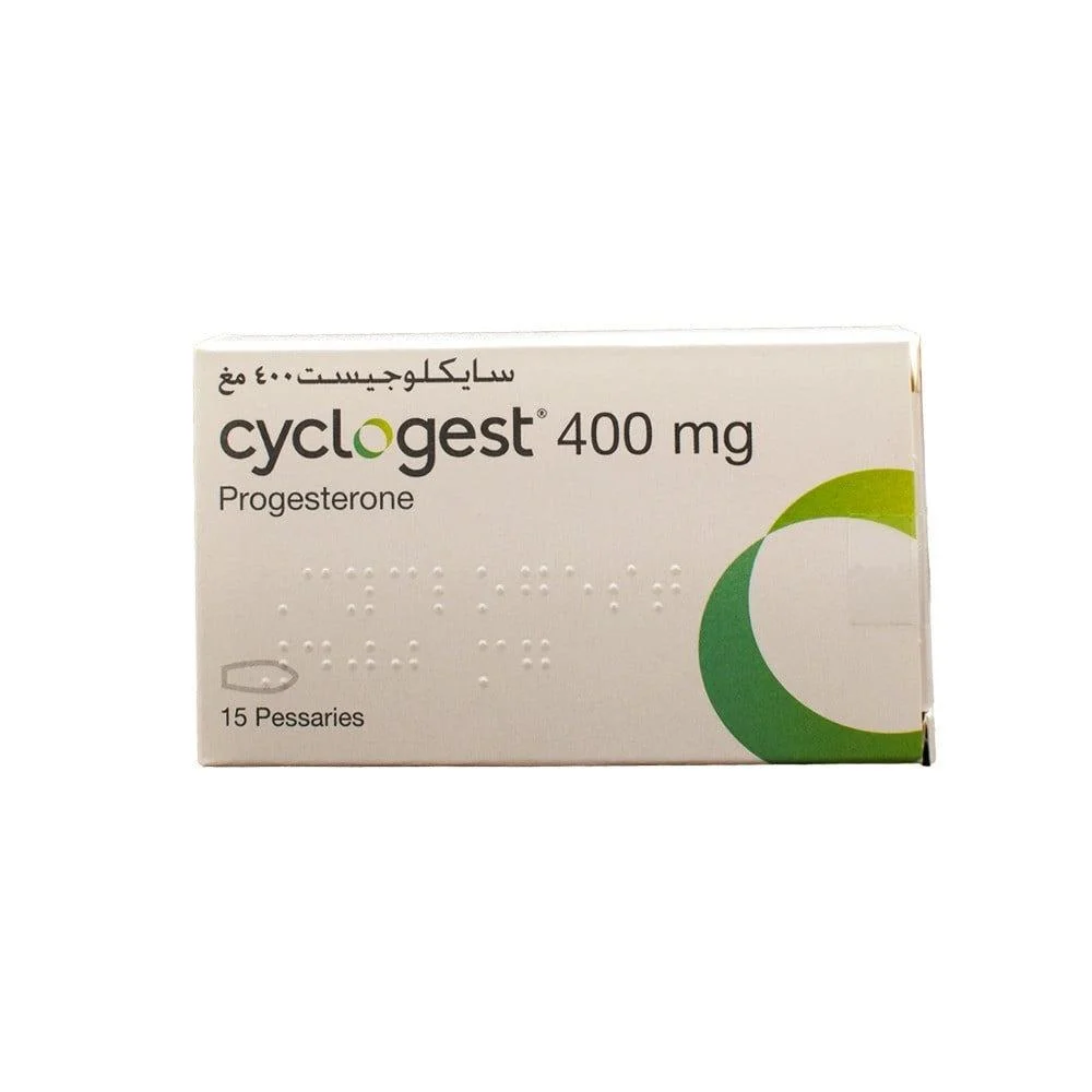 Cyclogest 400mg 15 supp *N