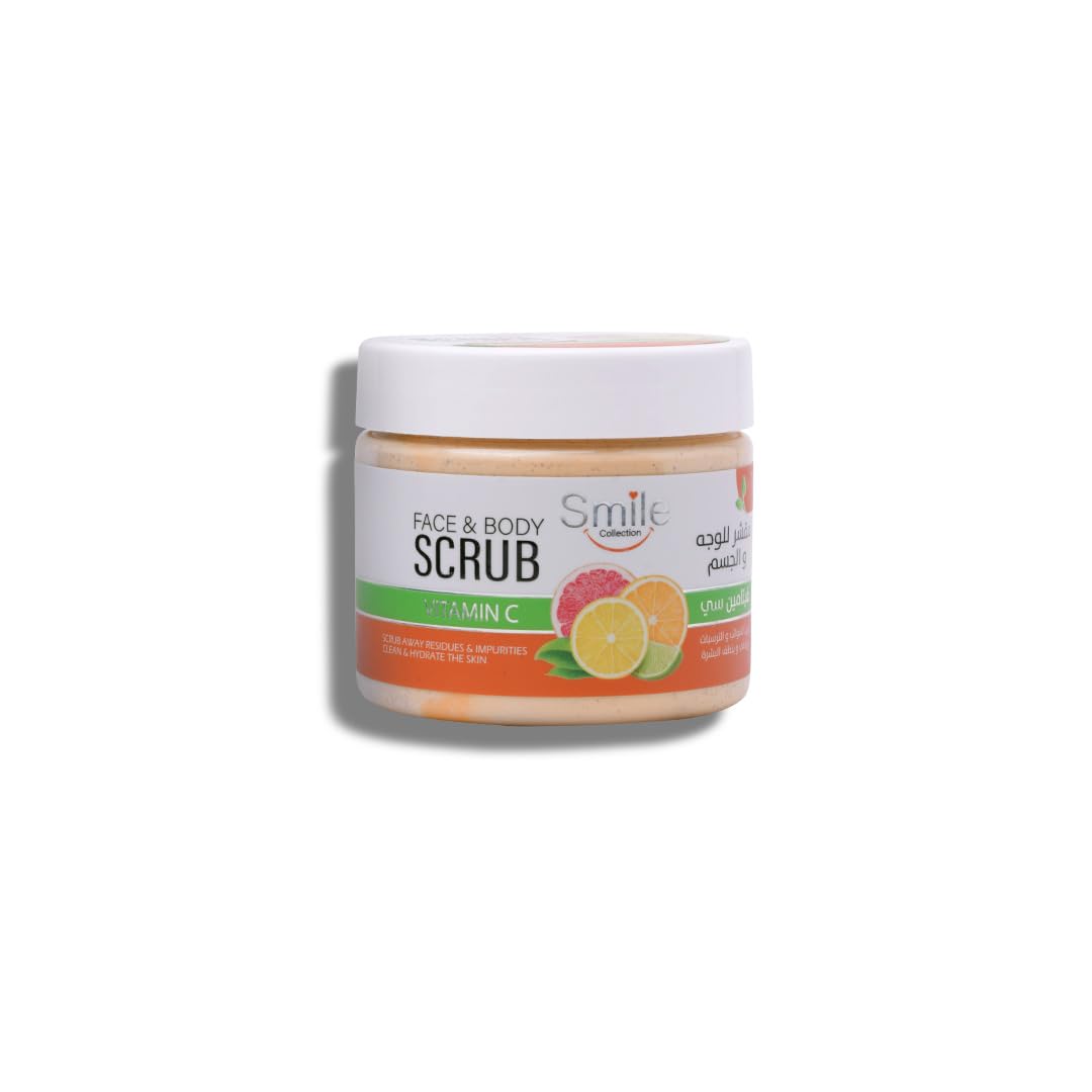 Smile face & body scrub vit C 300ml