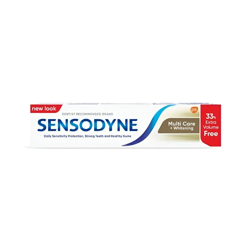 Sensodyne tp multi care + whitening 100ml 33% extra 73884