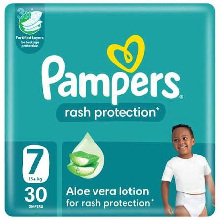 Pampers mega pack no.7 4*30