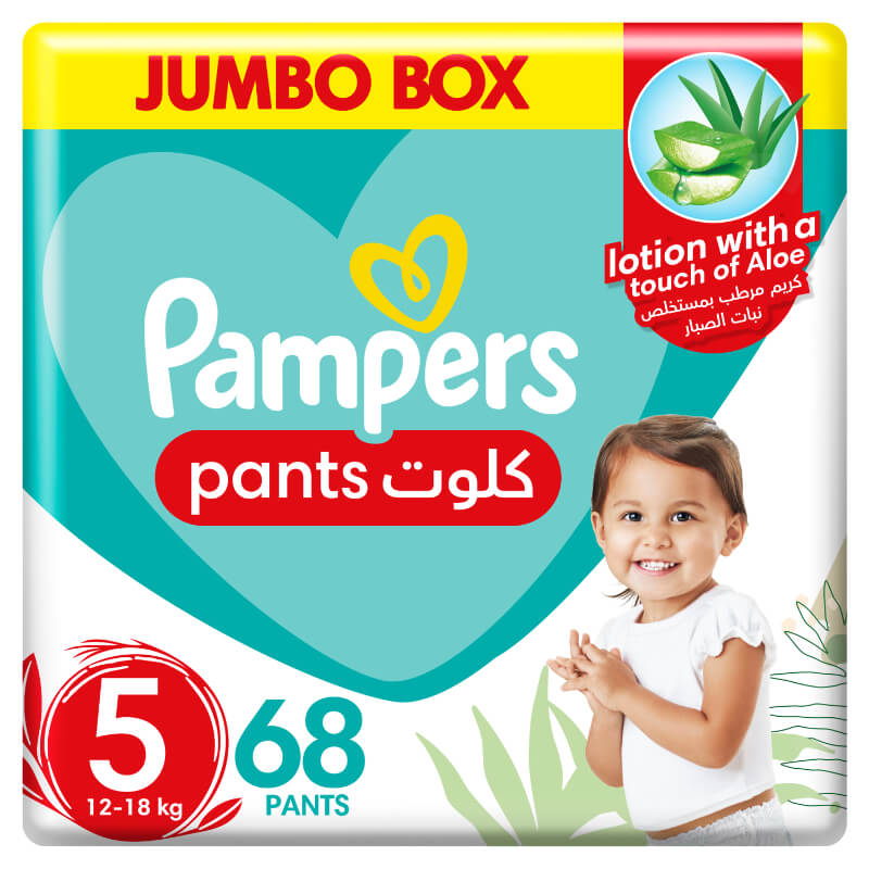 Pampers pants no.5 jumbo box 1*68