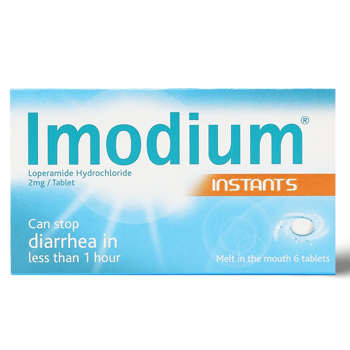 Imodium 2mg instants 6tab