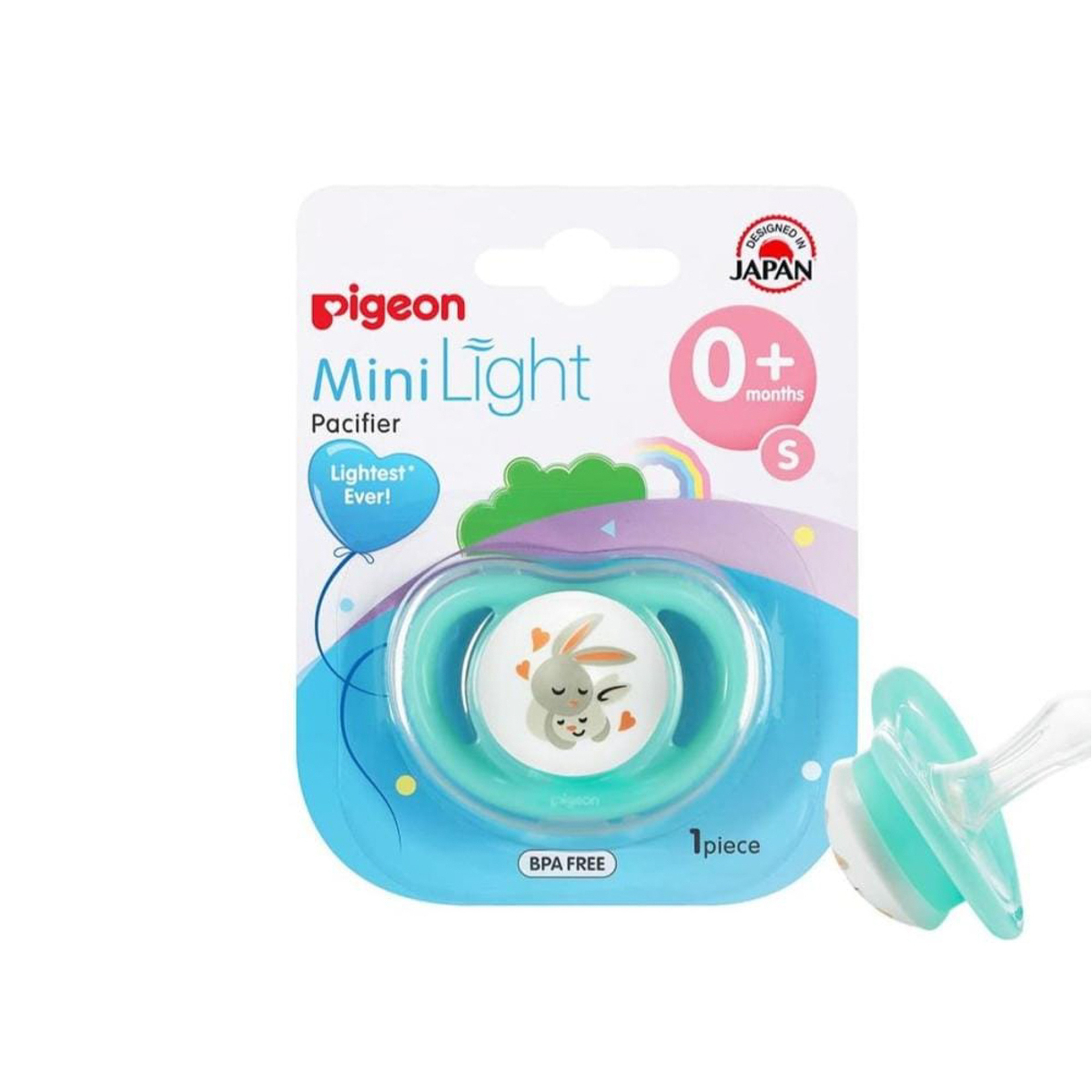 Pigeon minilight pacifier single s rabbit 956