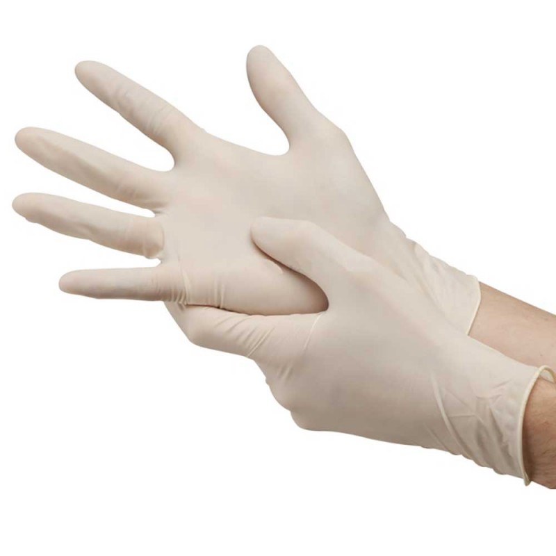 Gloves latex powder free M 502364