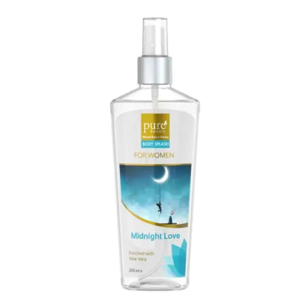 Pure beauty body splash midnight love 250ml