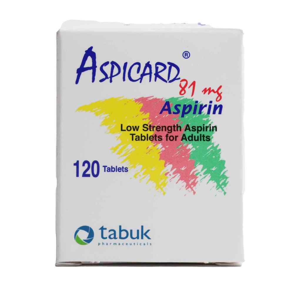 Aspicard 81mg 120tab *N