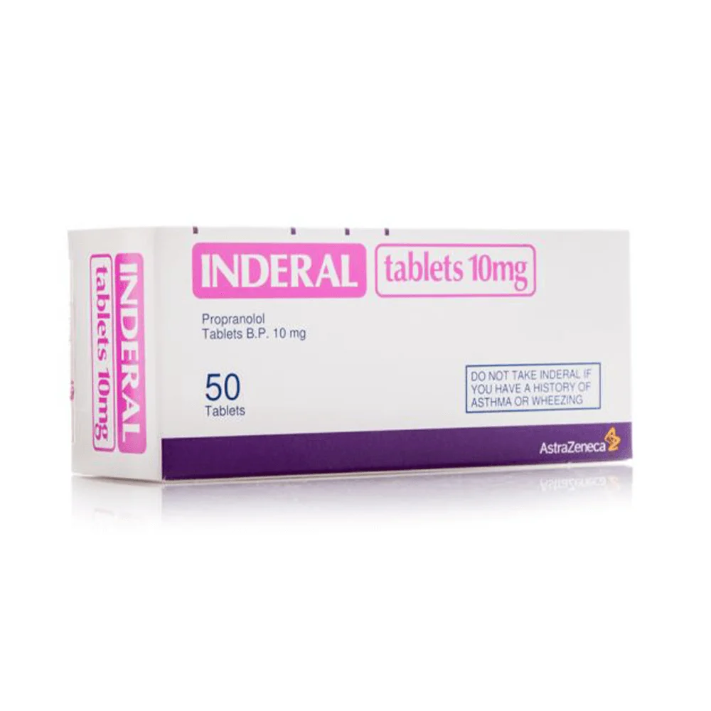 Inderal 10mg 50tab