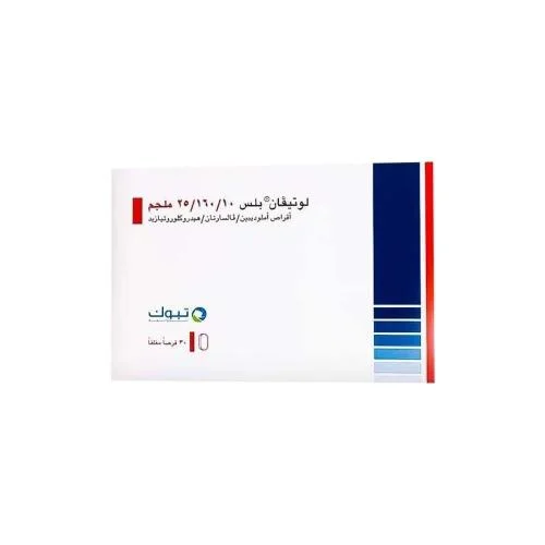 Lotevan plus 10/160/25 mg 30tab