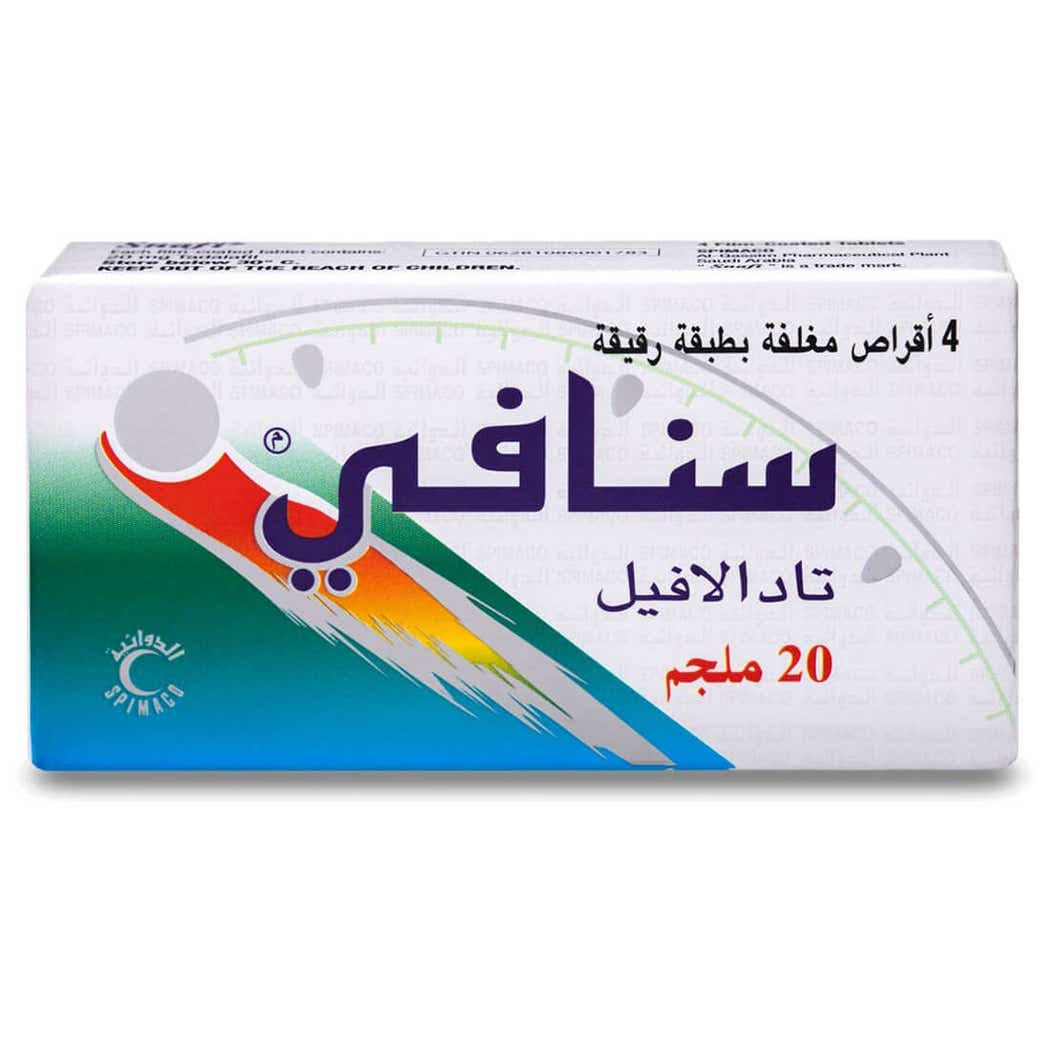 Snafi 20mg 4 tab
