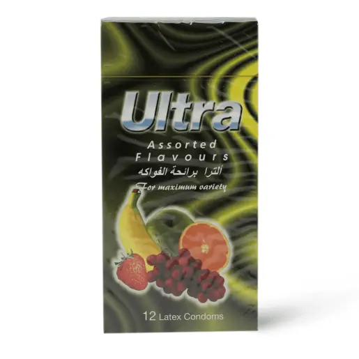 Ultra condoms flavours 12pcs 502373