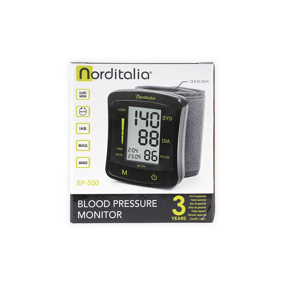 Norditalia auto wrist b.p monitor