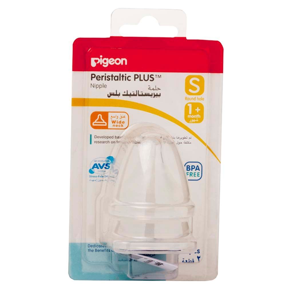 Pigeon soft touch peristaltic plus silicone nipples M 1pc 082