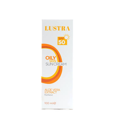 Lustra sun cream oily skin 50spf 100ml