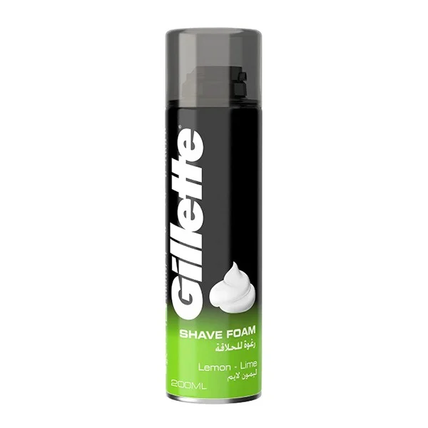 Gillette shave foam lemon 200ml 32058