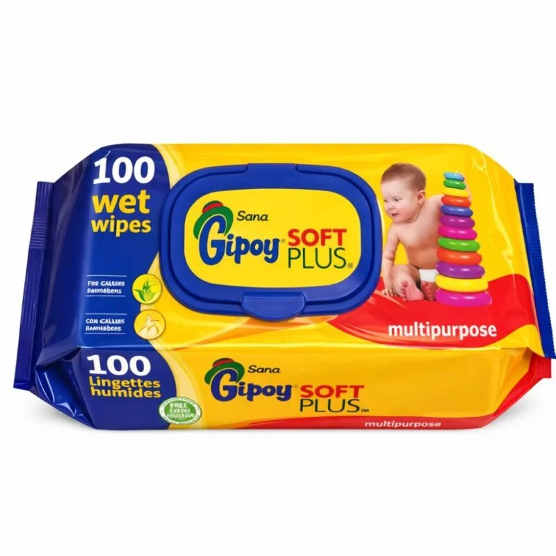 Gipsy wet wipes soft plus 100*9 pcs