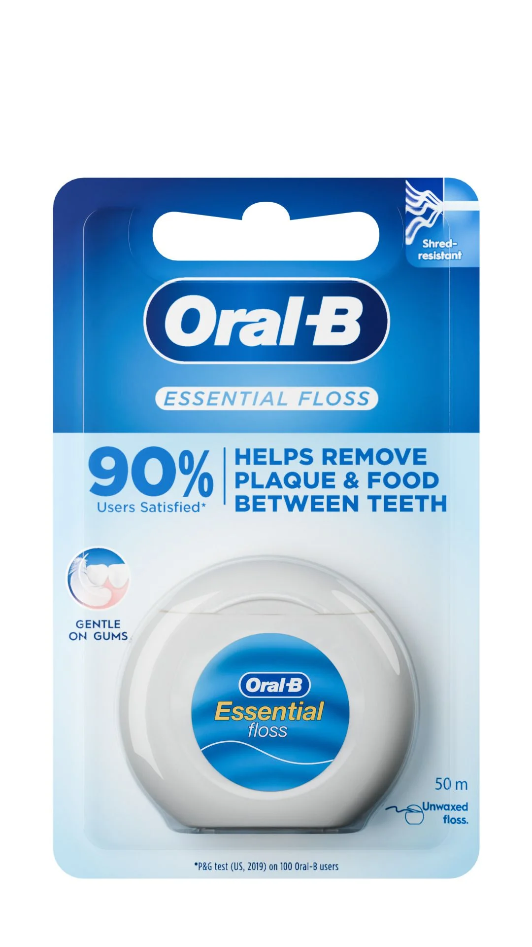 Oral B d/floss unwaxed 34060