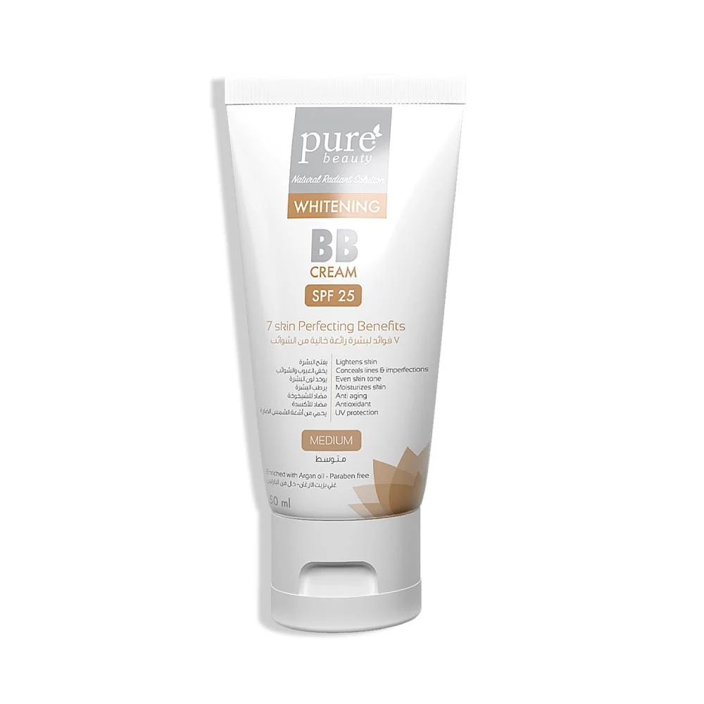 Pure beauty whiten BB cream spf 25 medium 50ml