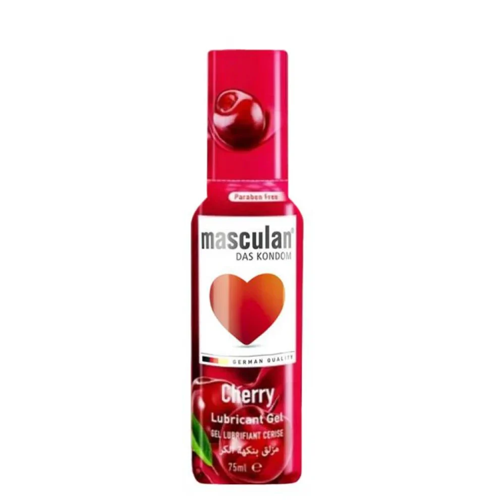 Masculan lubricant gel cherry 75ml