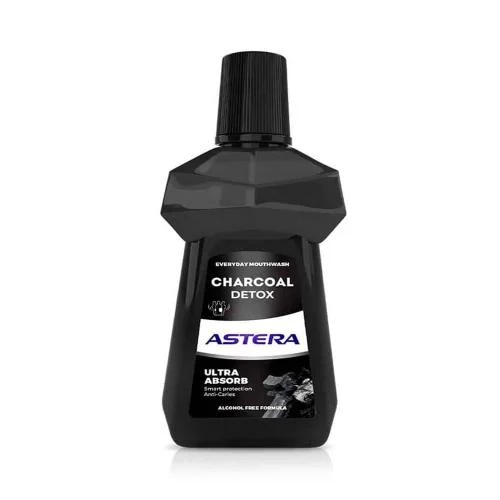 Astera mouth wash charcoal detox 500ml