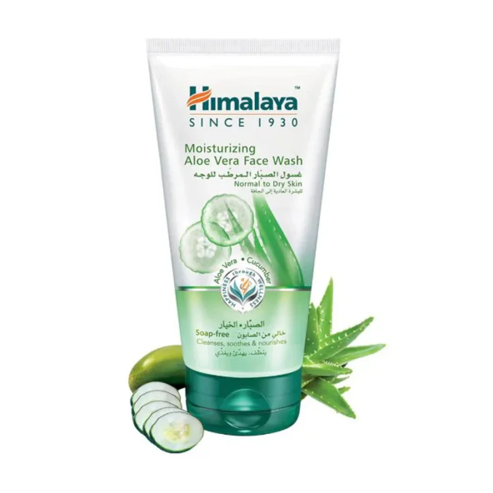 Himalaya face wash moist aloe vera cucu 150ml