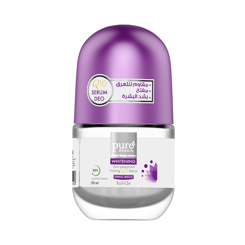 Pure beauty whiten anti perspir serum roll 50ml