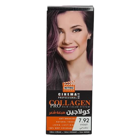Collagen pro hair color system 7.92 violet