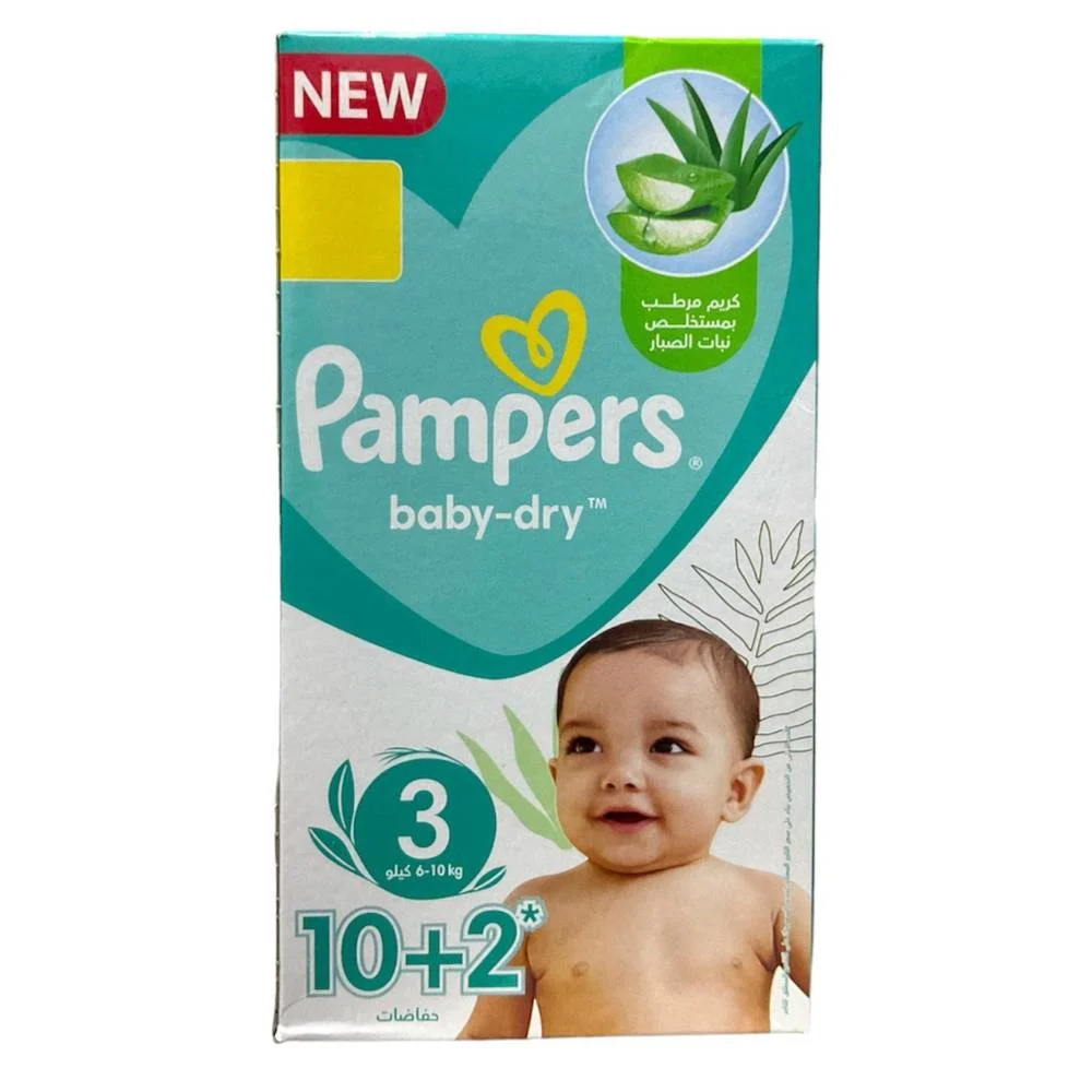 Pampers no.3 8*12 regular