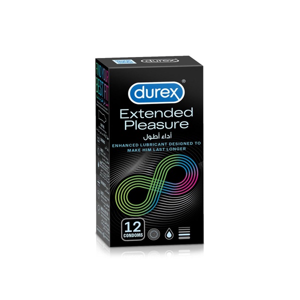 Durex condoms extended pleasure 12pcs