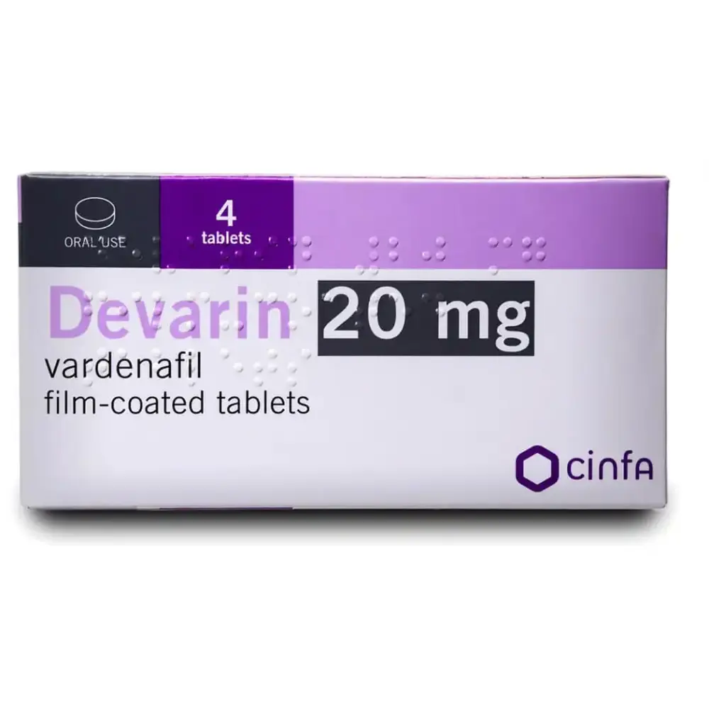 Devarin 20mg 4tab
